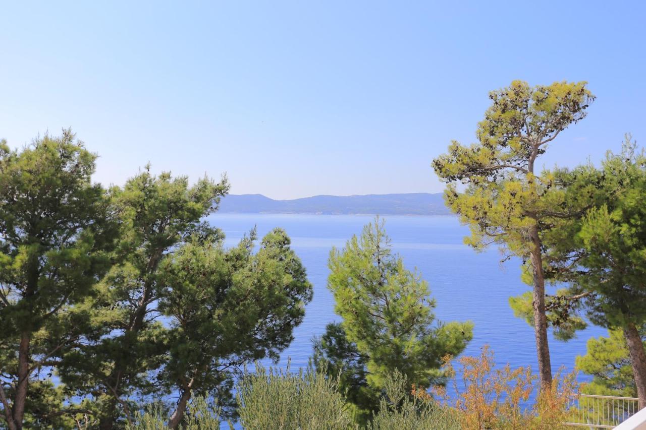 Apartments By The Sea Brela, Makarska - 6688 Екстериор снимка